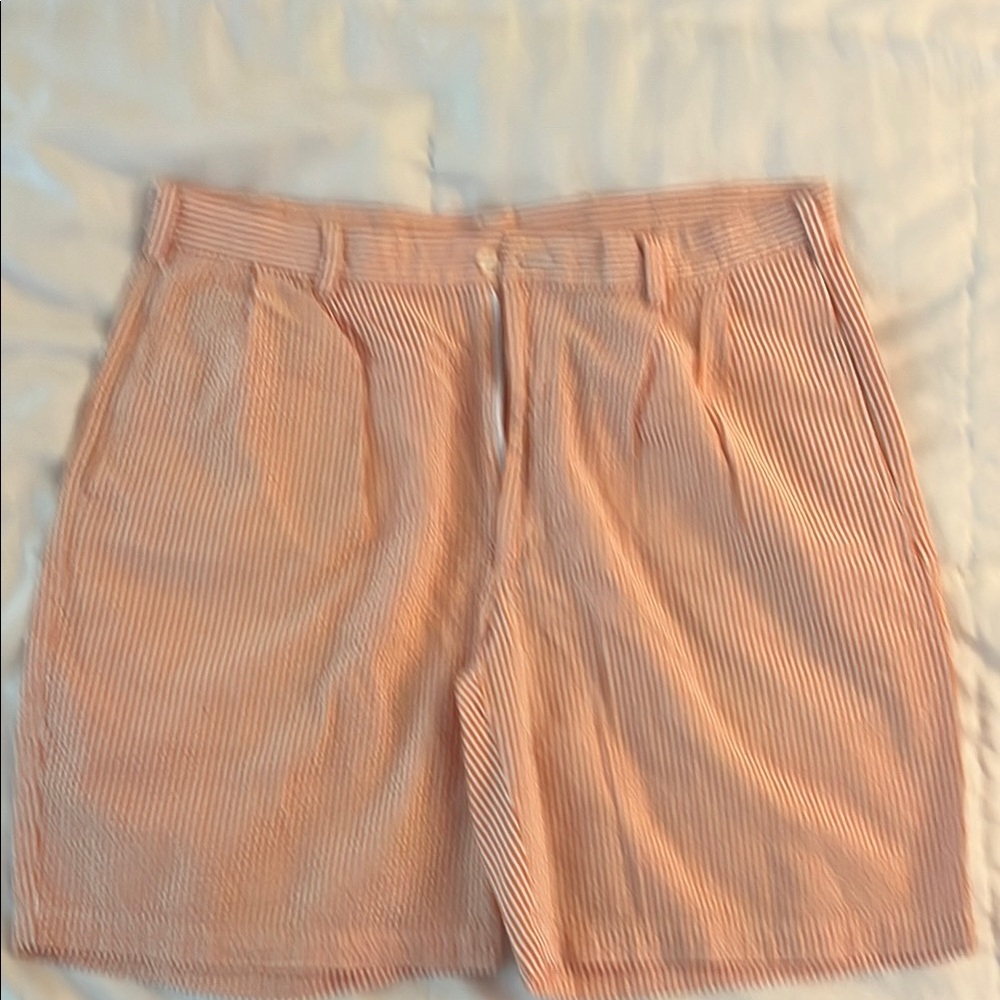 Jos. A. Bank Men's Striped Shorts - Pink